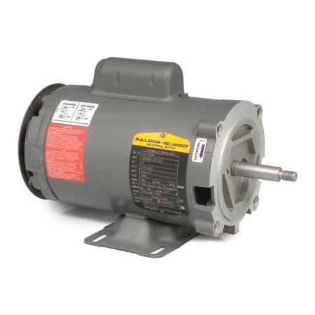 Baldor-Reliance Baldor-Reliance Motor CJL1306A, .75HP, 3450RPM, 1PH, 60HZ, 56J, 3424L, OPEN, F1 CJL1306A